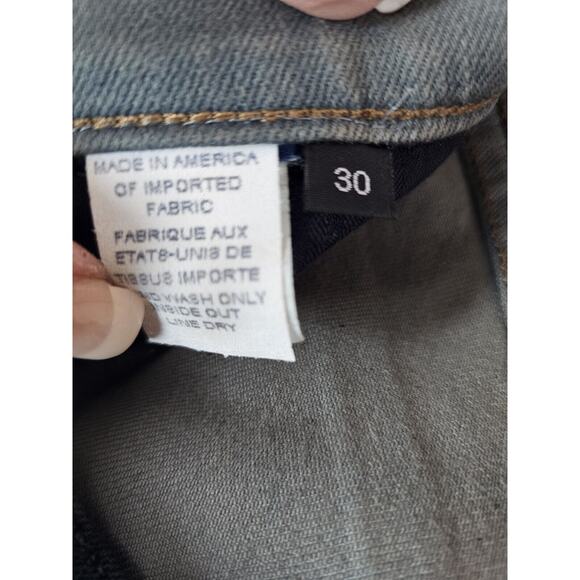 Principle Denim Innovators Black Leather Look Jeans‎ Womens 30 Dreamer Skinny - Picture 5 of 7